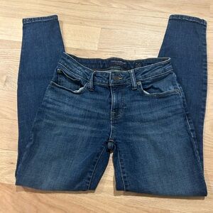 Lucky Brand Dark Blue Skinny Jeans, size 4/27R